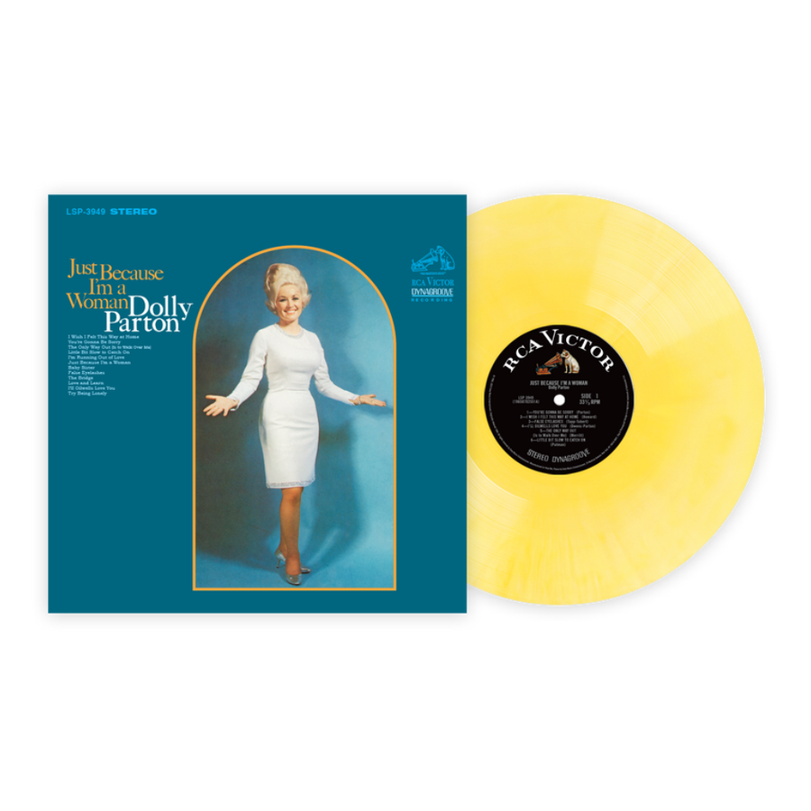 Dolly - Just Because I'm A Woman Exclusive Limited Edition Yellow Smoke Color Vinyl LP Record