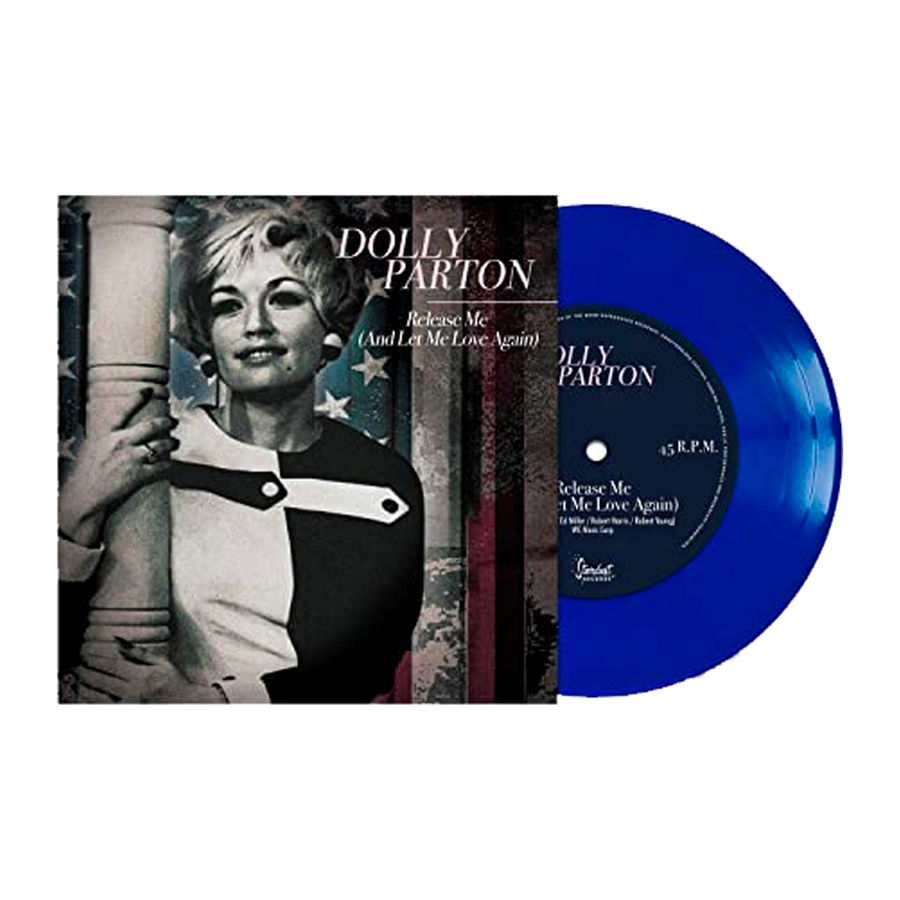 Dolly Parton - Release Me (And Let Me Love Again) Exclusive Limited Edition Blue Color 7