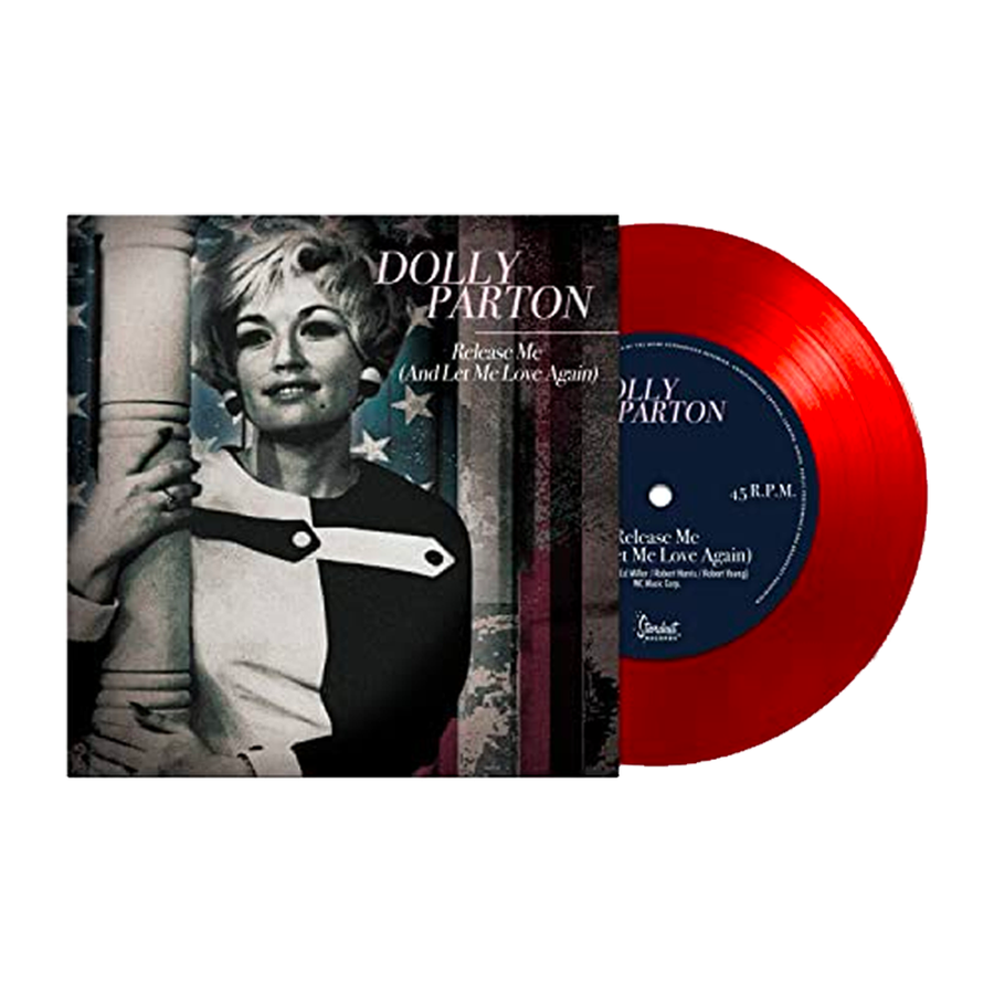 Dolly Parton - Release Me (And Let Me Love Again) Exclusive Limited Edition Red Color 7