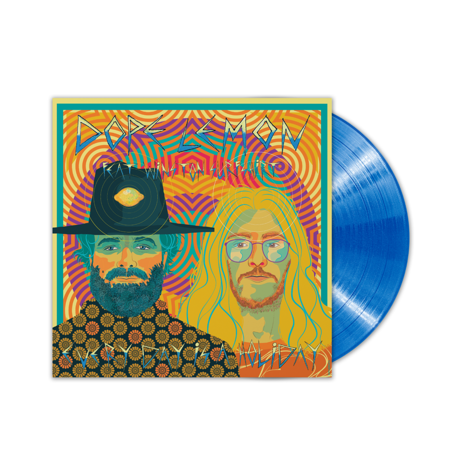 Dope Lemon - Every Day Is a Holiday Exclusive Limited Edition Blue Color Signed 7