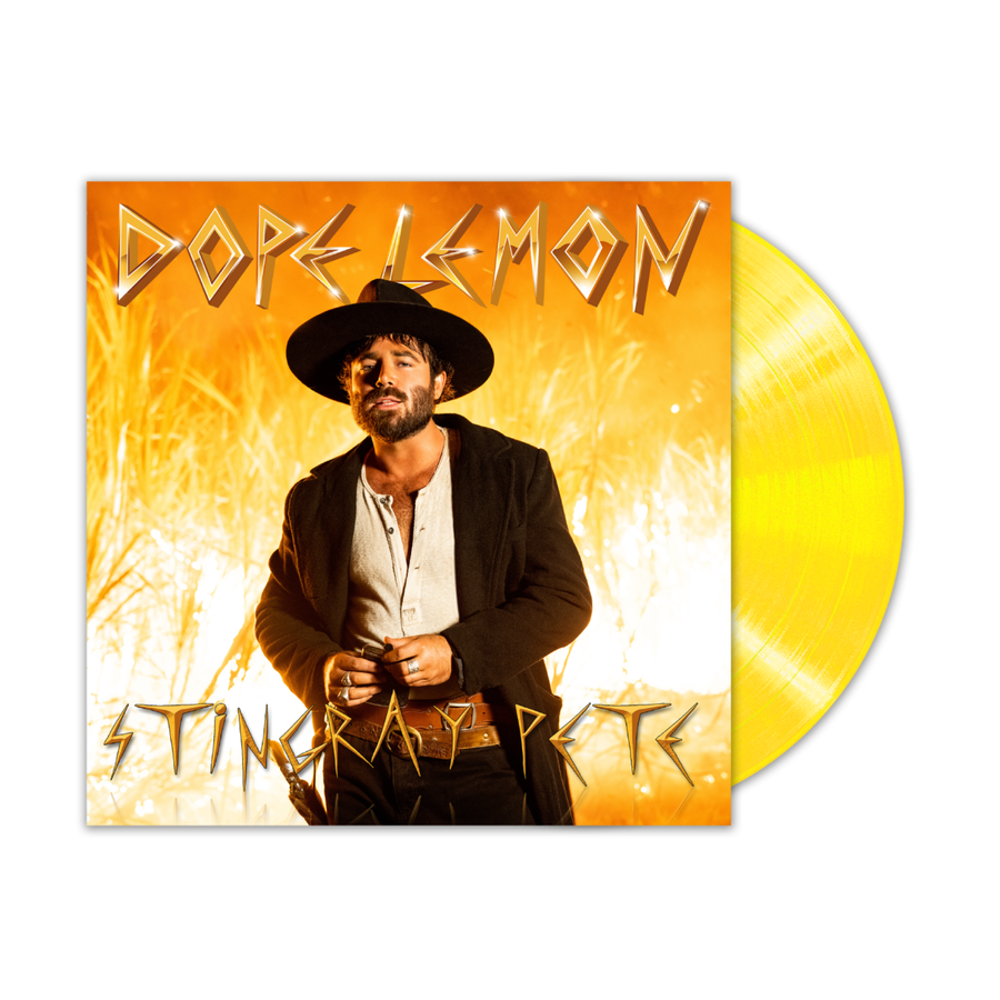 Dope Lemon - Stingray Pete Exclusive Limited Edition Gold Color Signed 7