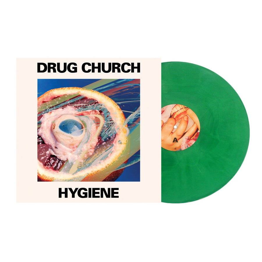 Drug Church - Hygiene Exclusive Yellow/Green Galax Color Vinyl LP Limited Edition #3000 Copies