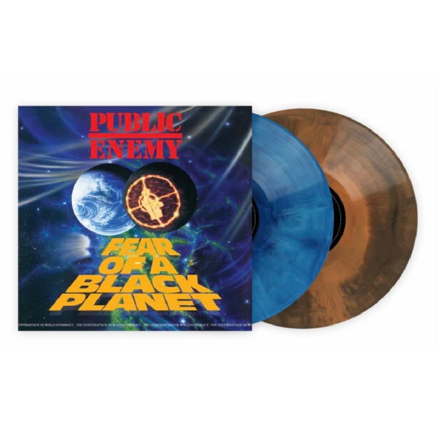 Public Enemy - Fear of a Black Planet Exclusive Galaxy Blue and Brown 2x LP Vinyl Club Edition