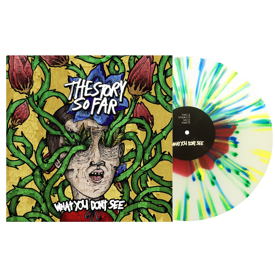 The Story So Far - What You Dont See Exclusive Oxblood Gitd Clear Half White Multi-Color Splatter Vinyl Limited Edition LP Record