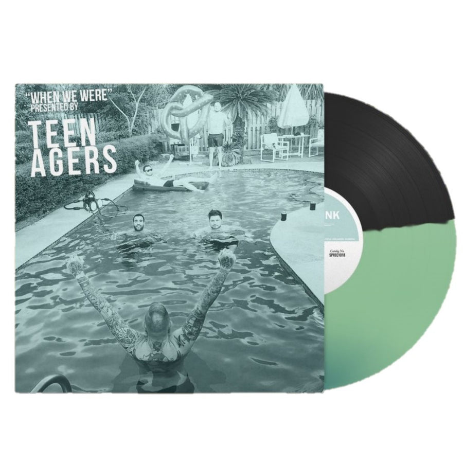 Teen Agers - When We Were Exclusive Limited Edition Black/Clear Blue Vinyl LP Record