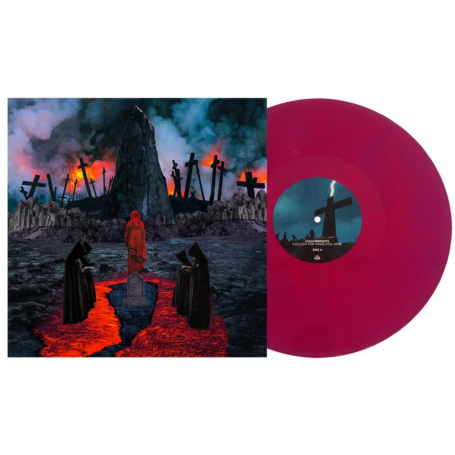 Counterparts - A Eulogy For Those Still Here Exclusive Limited Edition Magenta & Purple Galaxy Vinyl LP
