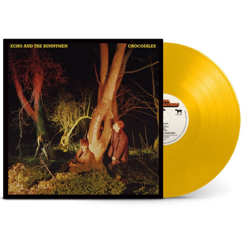 Echo & The Bunnymen - Crocodiles Exclusive Limited Edition Yellow Vinyl LP Record