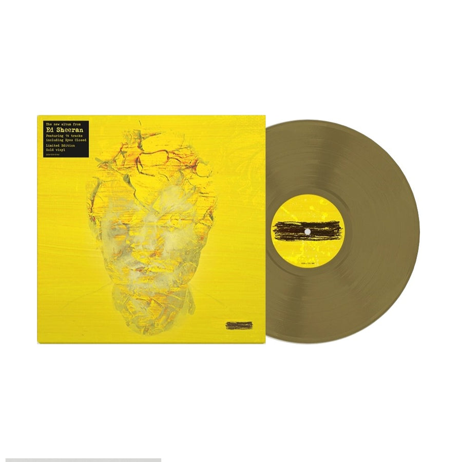 Ed Sheeran - Subtract Exclusive Gold Color Vinyl LP Limited Edition #2500 Copies