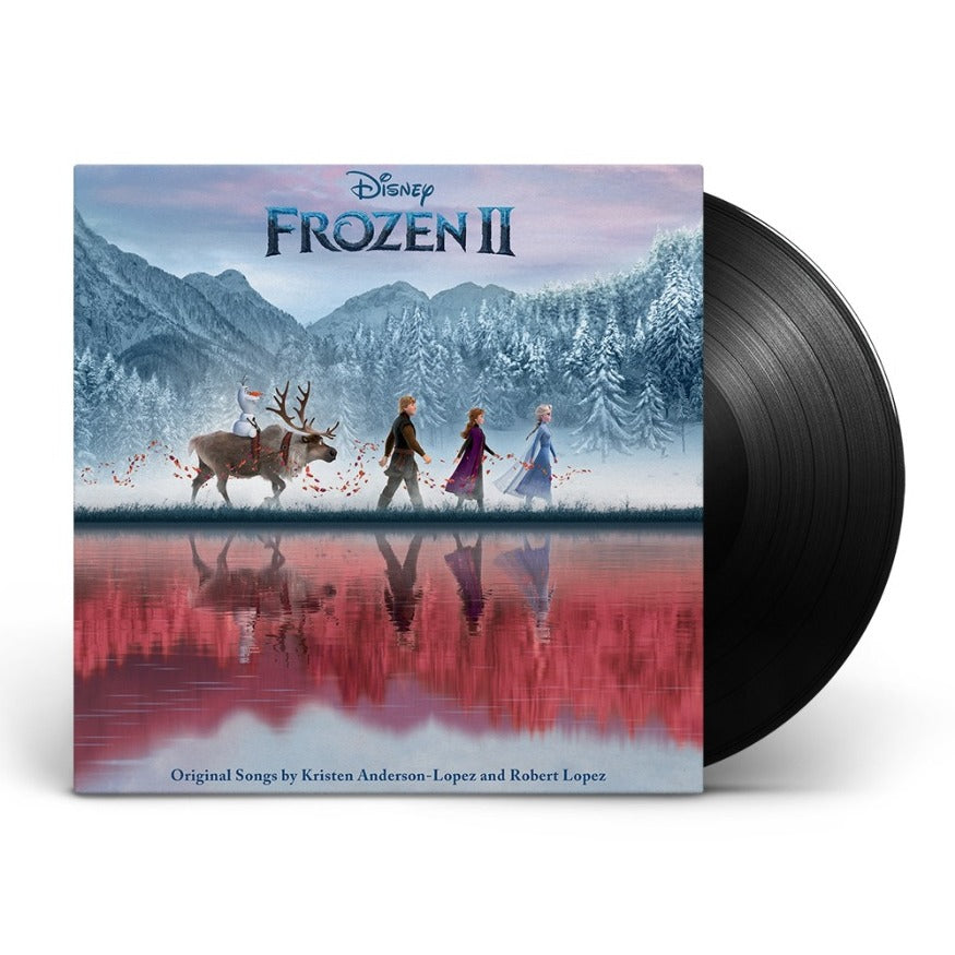 Frozen II Original Movie soundtrack Black LP Vinyl Disney Music Record