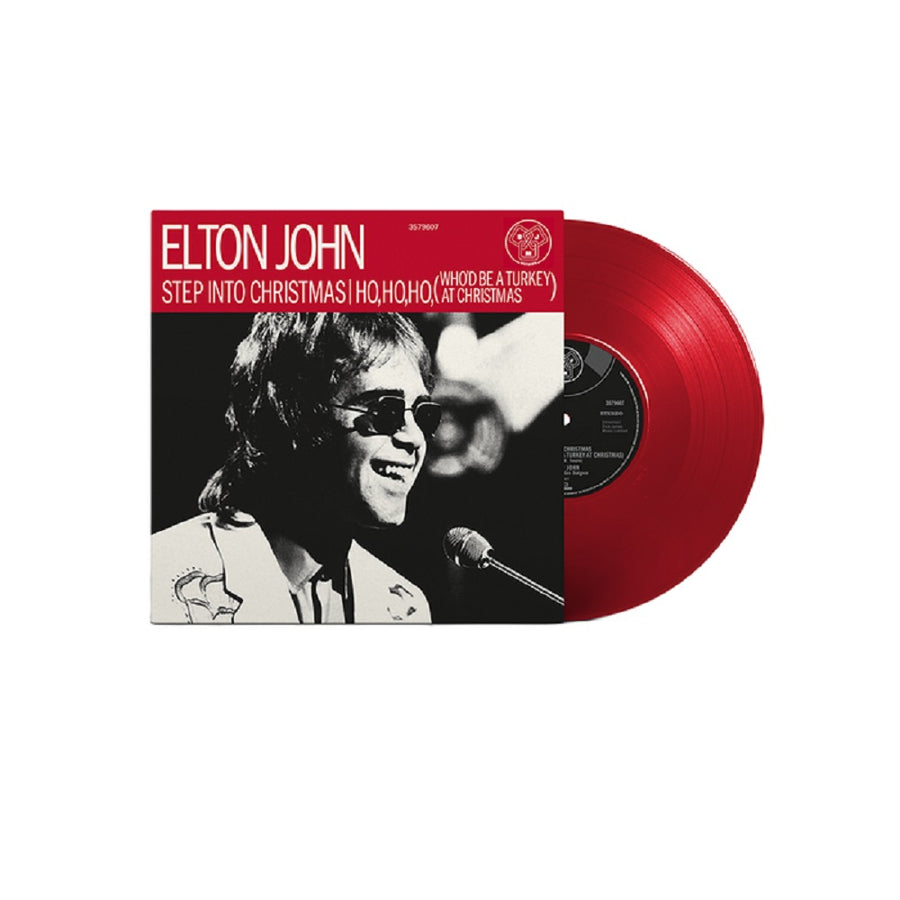 Elton John -  Step Into Christmas Exclusive Limited Edition Festive Red Vinyl Record