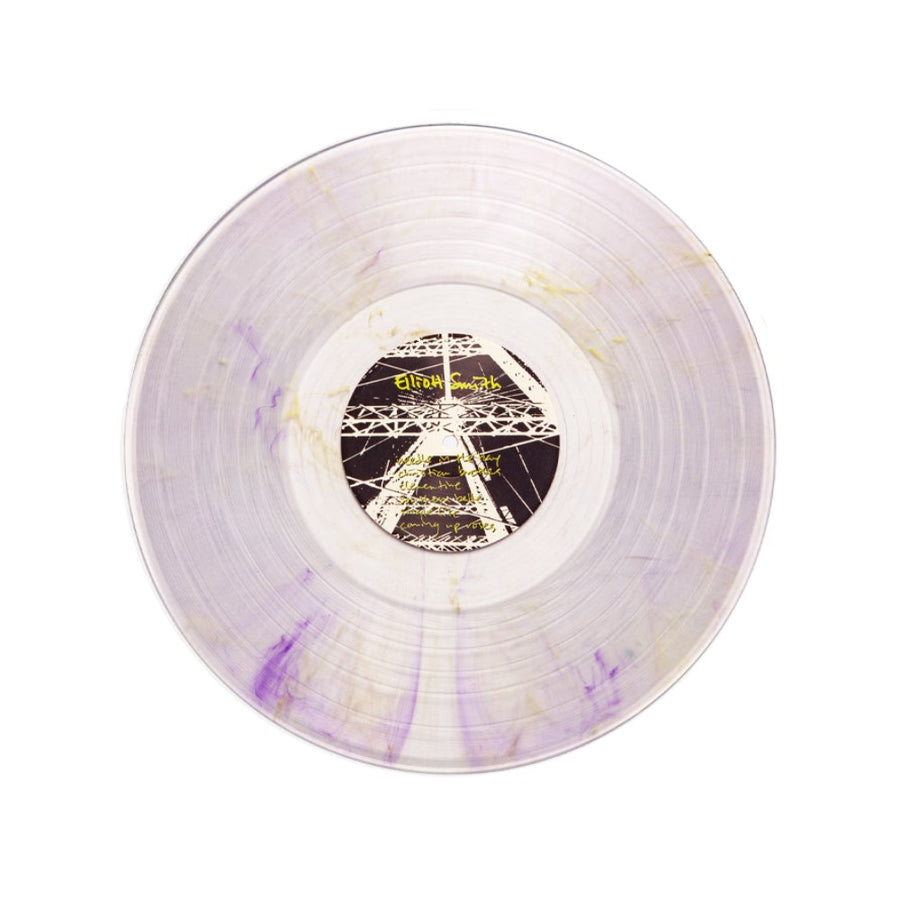 Elliott Smith Exclusive Clear with Purple & Gold Splatter Color Vinyl LP Limited Edition #1000 Copies