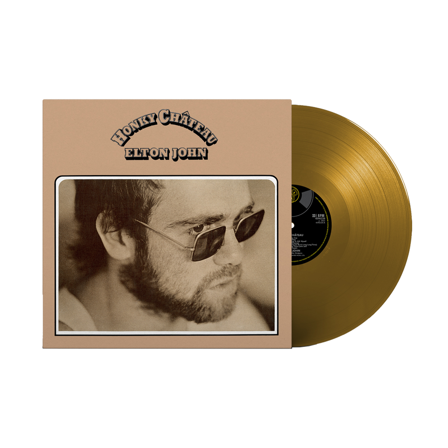 Elton John - Honky Chateau Exclusive Limited Edition Gold Color Vinyl LP Record