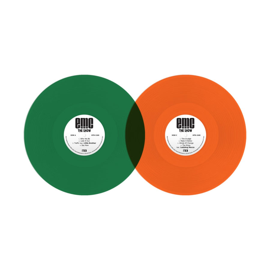 EMC - The Show Exclusive Translucent Orange/Green Color Vinyl 2x LP Limited Edition #500 Copies