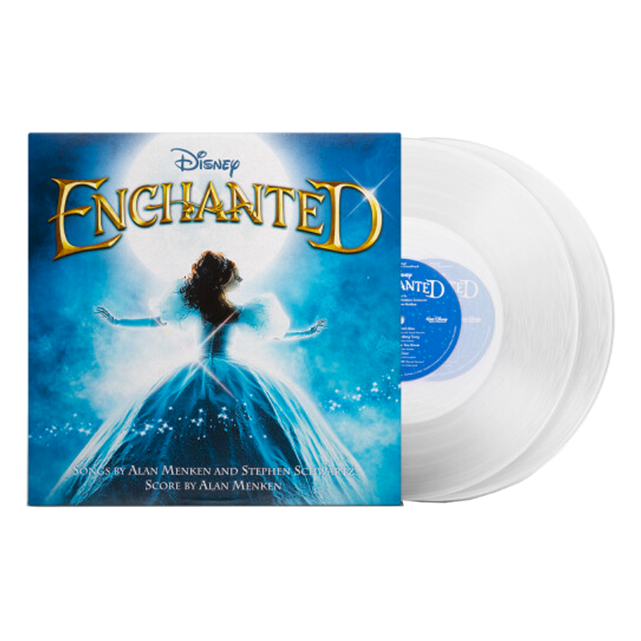 Enchanted Original Soundtrack Exclusive Limited Edition Crystal Clear Color Vinyl 2x LP Record