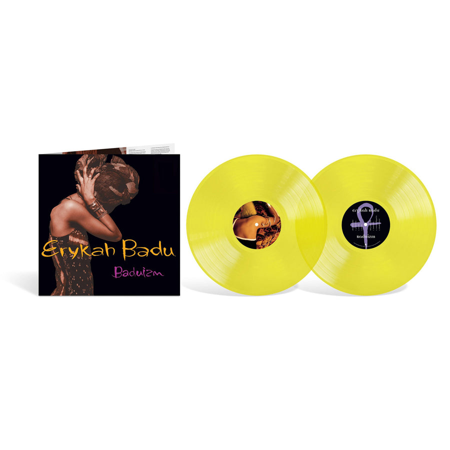 Erykah Badu - Baduizm Exclusive Limited Edition Lemonade Color Vinyl 2x LP Record