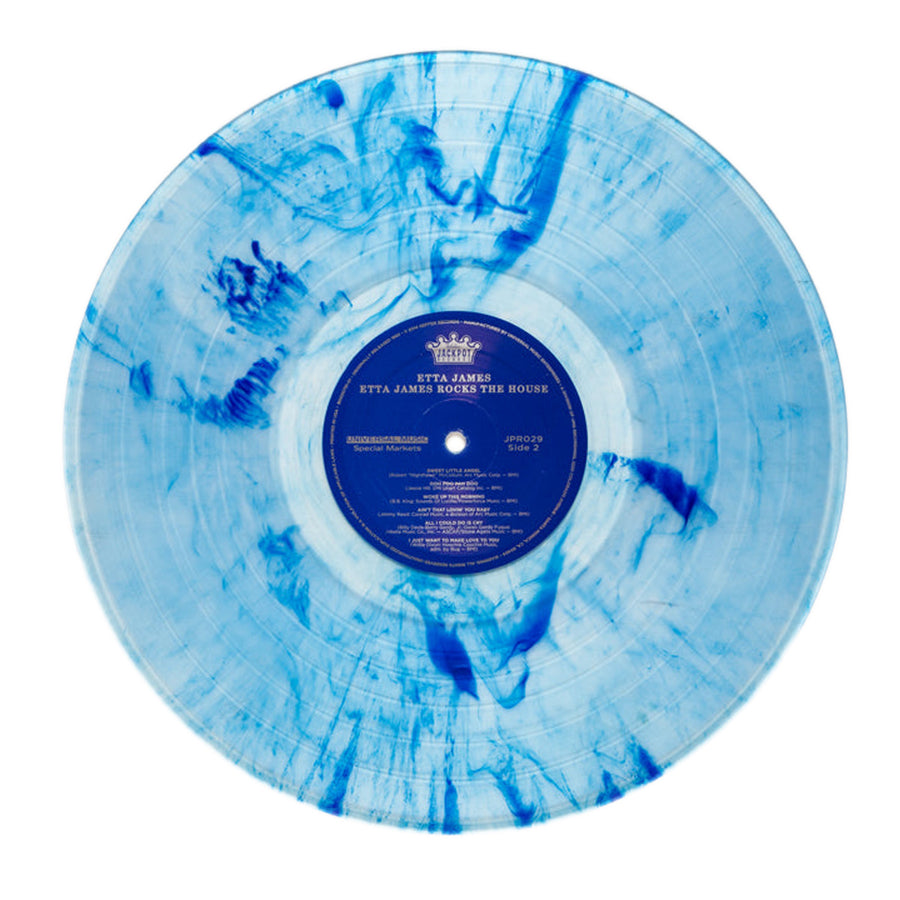 Etta James - Etta James Rocks The House Exclusive Clear With Blue Swirl Vinyl LP Record