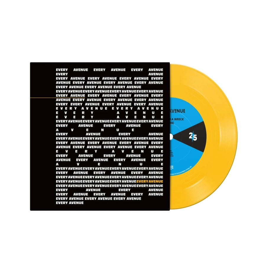 Every Avenue - Tell Me I'm A Wreck Yellow Colored 7” Vinyl LP Limited Edition #500 Copies
