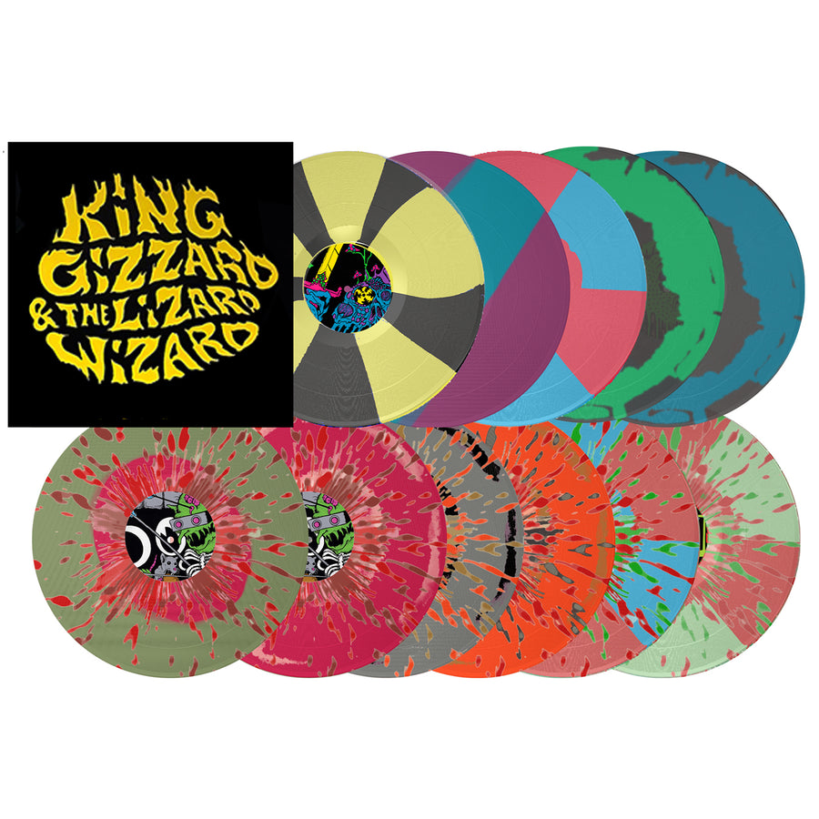 King Gizzard & The Lizard Wizard Evil Star Live 19 Colored Vinyl 11LP Boxset