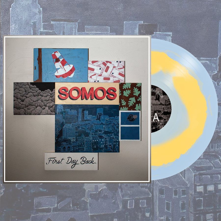Somos - First Day Back Exclusive Limited Light Blue/Light Yellow Color Vinyl LP