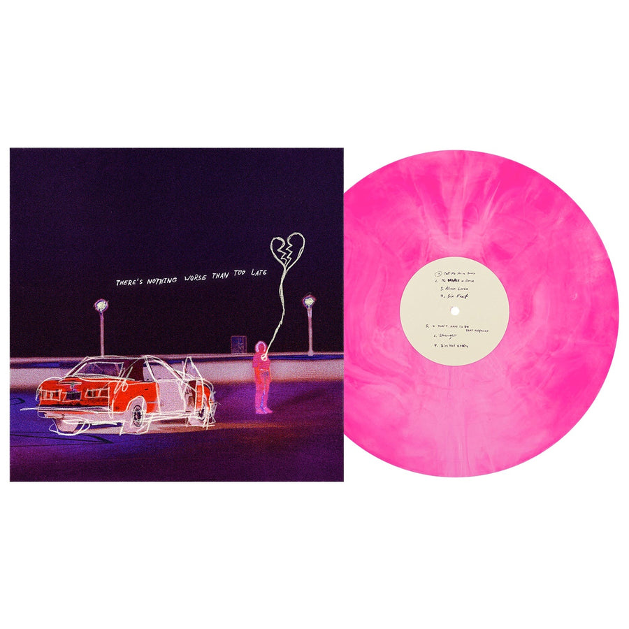 Real Friends - There's Nothing Worse Than Too Exclusive Late Magenta Galaxy Vinyl LP
