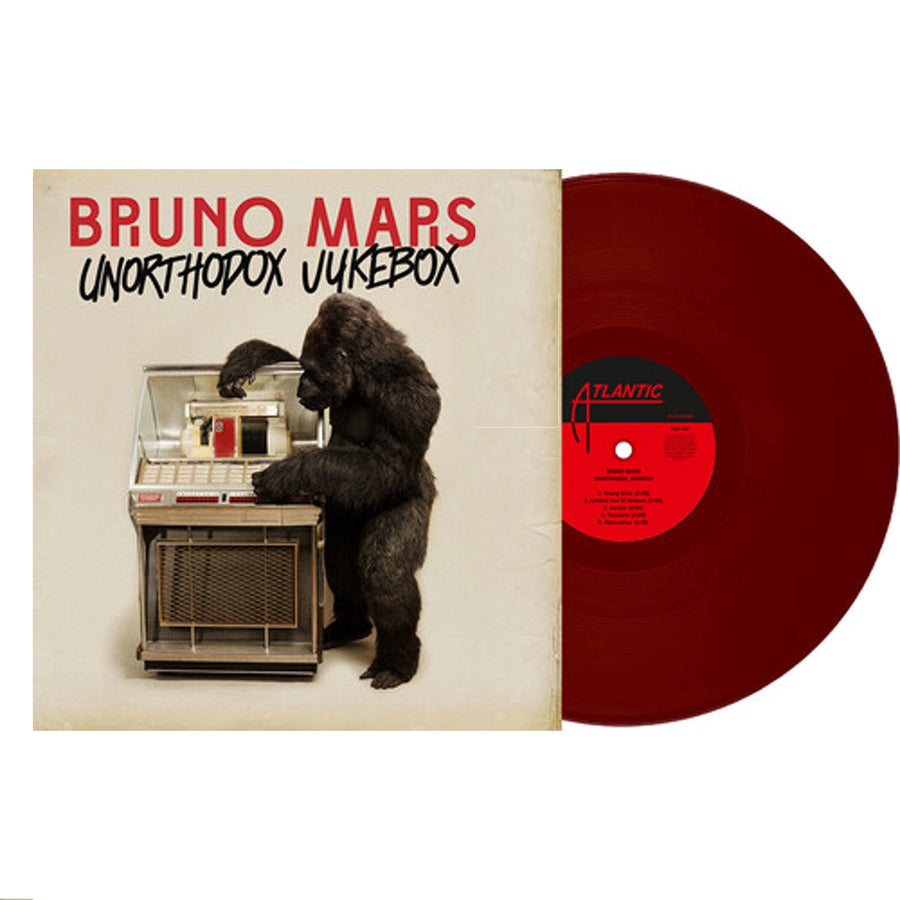 Bruno Mars - Unorthodox Jukebox Exclusive Red Color Vinyl LP Record Limited Edition