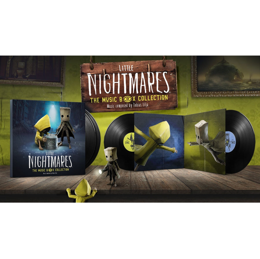 Little Nightmares I & II Vinyl The Music Box Collection Exclusive 2x LP Vinyl Record