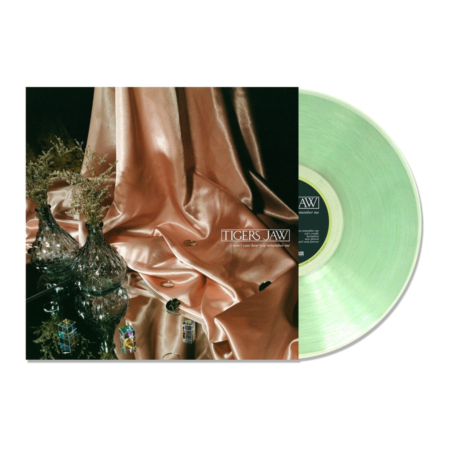 Tigers Jaw - I Won't Care How You Remember Me Exclusive Limited Coke Bottle Green Color Vinyl LP