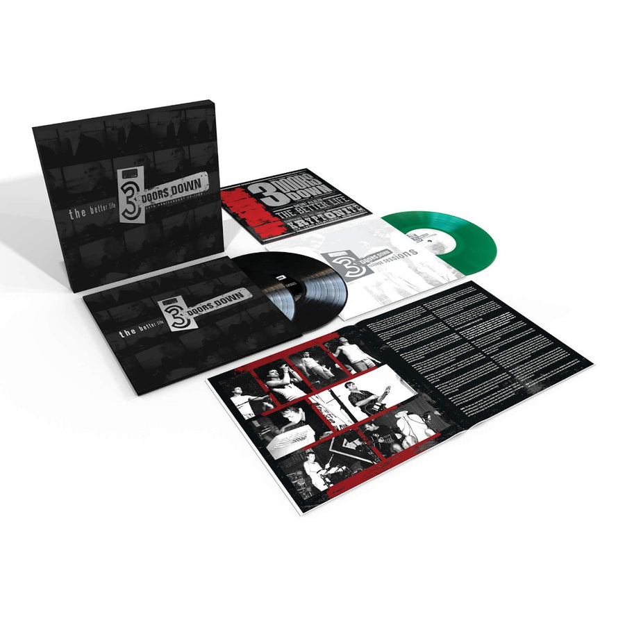 3 Doors Down -The Better Life 20th Anniversary Exclusive Limited Edition 3LP Collector's Boxset