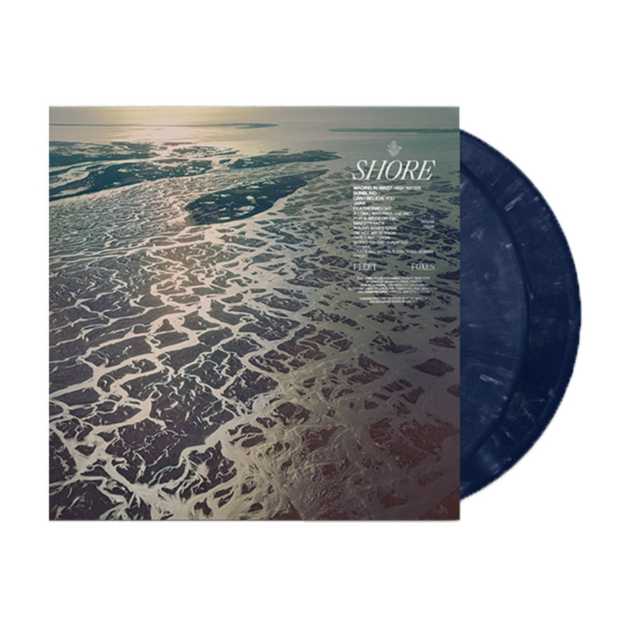 Fleet Foxes- Shore Exclusive Limited Edition Marble Blue Color Vinyl 2x LP Record
