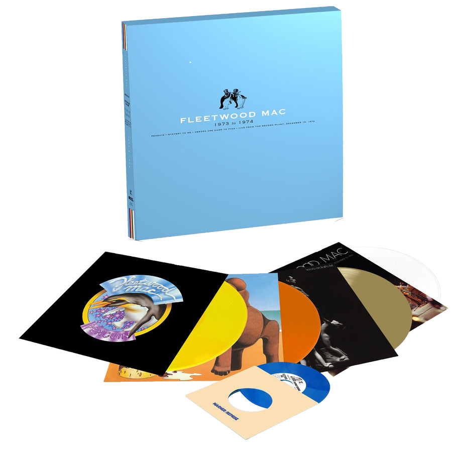 Fleetwood Mac 1973-1974 4x LP + 7” Colored Vinyl Exclusive Limited Edition Box Set