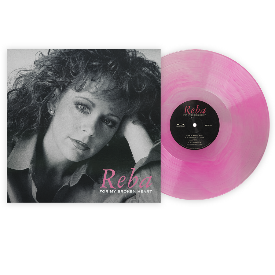Reba Mcentire - For My Broken Heart Exclusive Magenta Galaxy LP Vinyl Club Edition