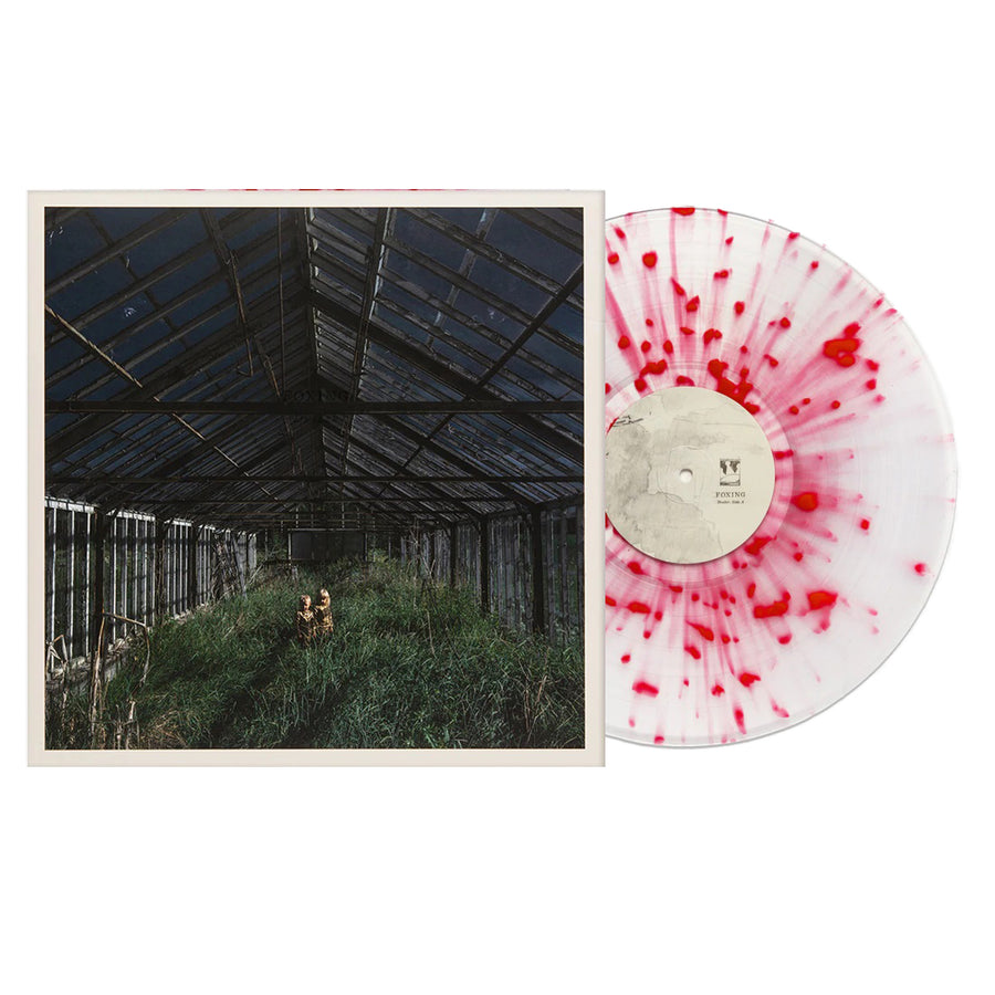 Foxing - Dealer Exclusive Clear With Red Splatter Colored Vinyl Limited Edition LP Records