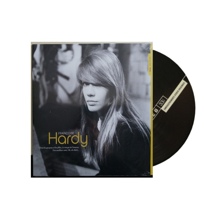 Francoise Hardy Exclusive Limited Edition Black Color Vinyl LP Record