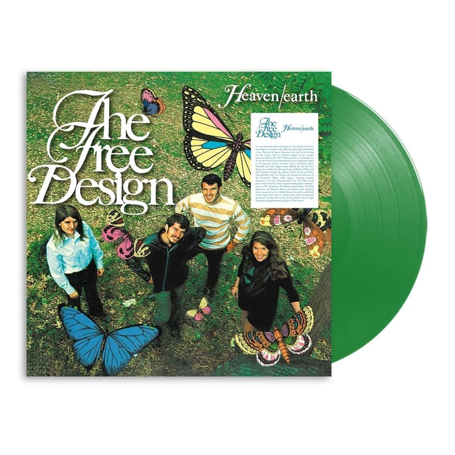 Free Design, The - Heaven/Earth Exclusive Limited Edition Green Color Vinyl LP Record
