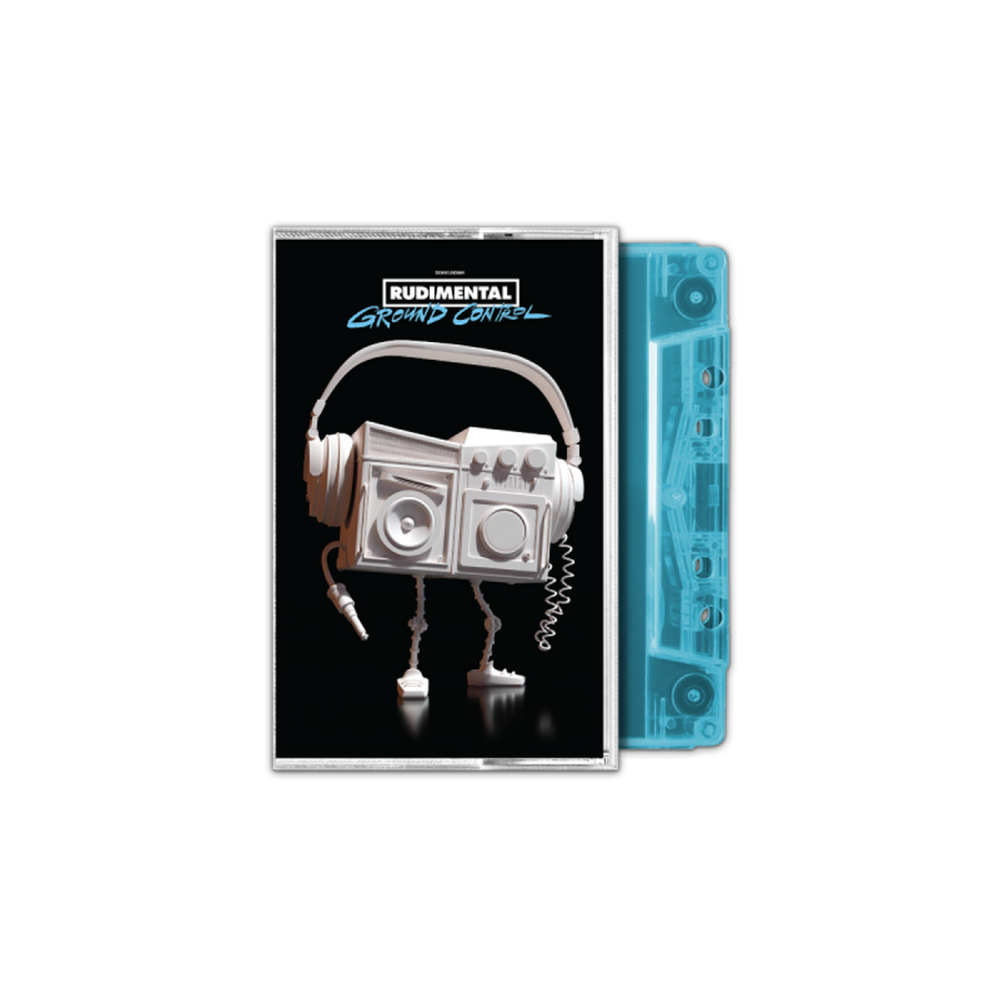 Rudimental - Ground Control Exclusive Blue Color Cassette Tape