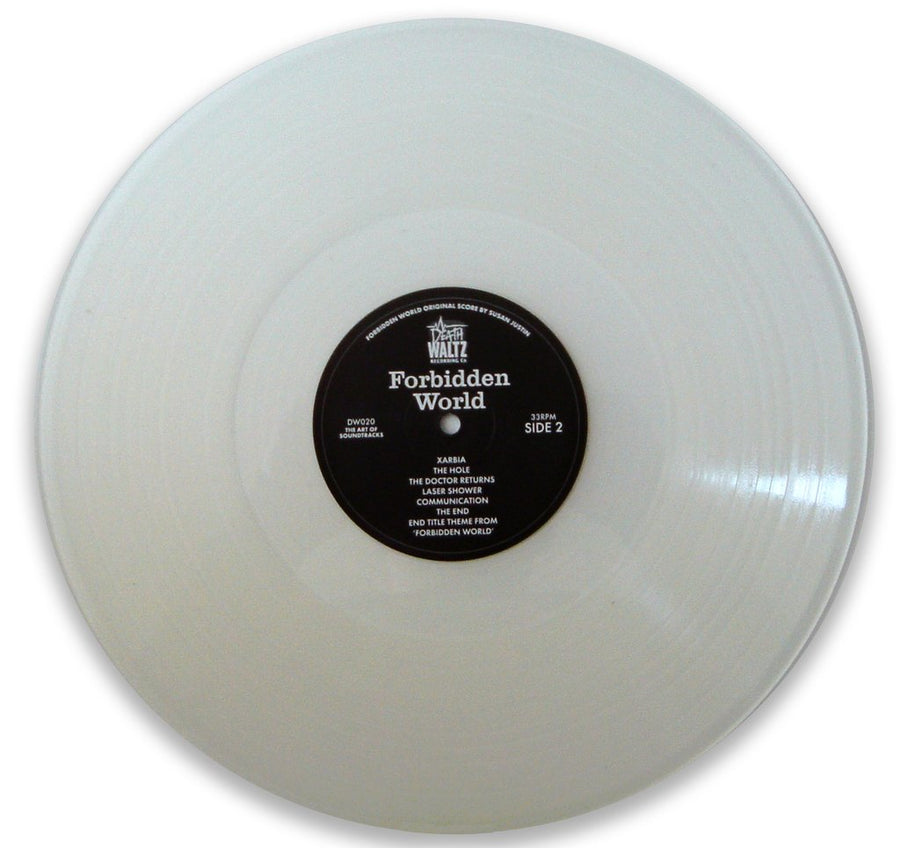 Susan Justin ‎- Forbidden World OST Exclusive Limited Edition Clear Vinyl [LP_Record]