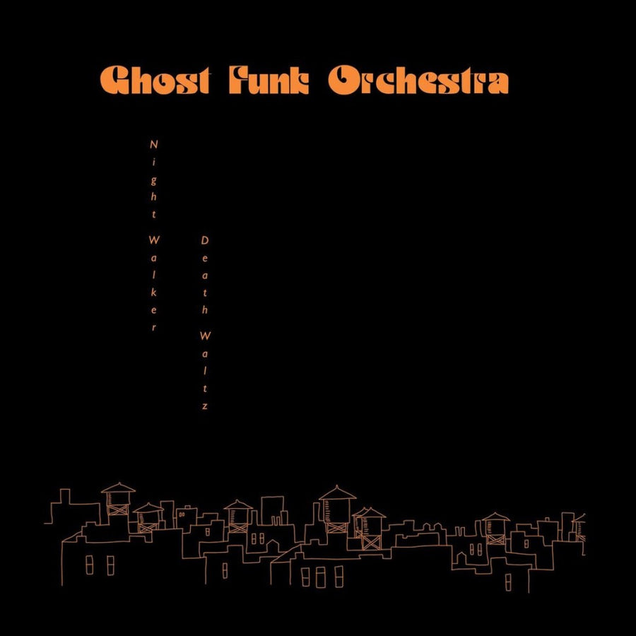 Ghost Funk Orchestra - Night Walker / Death Waltz Exclusive Red Color Vinyl LP Limited Editions