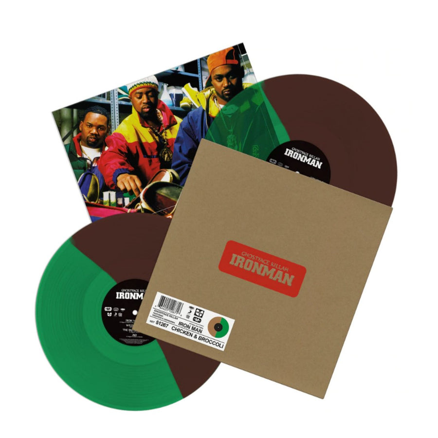 Ghostface Killah - Ironman 25 Year Anniversary Exclusive Chicken & Broccoli Color Vinyl 2x LP Limited Edition