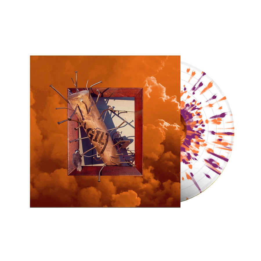 Gilt - Conceit/In Windows, Through Mirrors Exclusive Clear/Heavy Orchid & Tangerine Splatter Color Vinyl LP Limited Edition #100 Copies