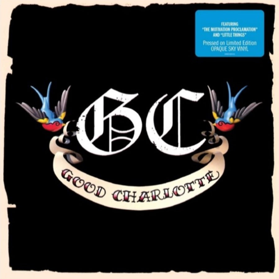 Good Charlotte Exclusive Opaque Sky Color Vinyl LP Limited Edition #4000 Copies