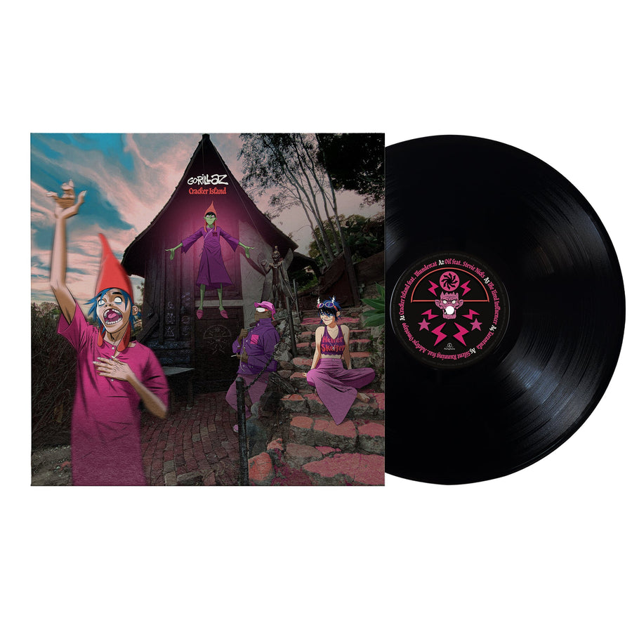 Gorillaz - Cracker Island Standard Exclusive Limited Edition Black Color Vinyl LP Record