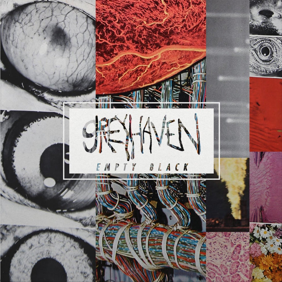 Greyhaven - Empty Black Exclusive Orange/Black & White Splatter Color Vinyl LP Limited Edition #500 Copies