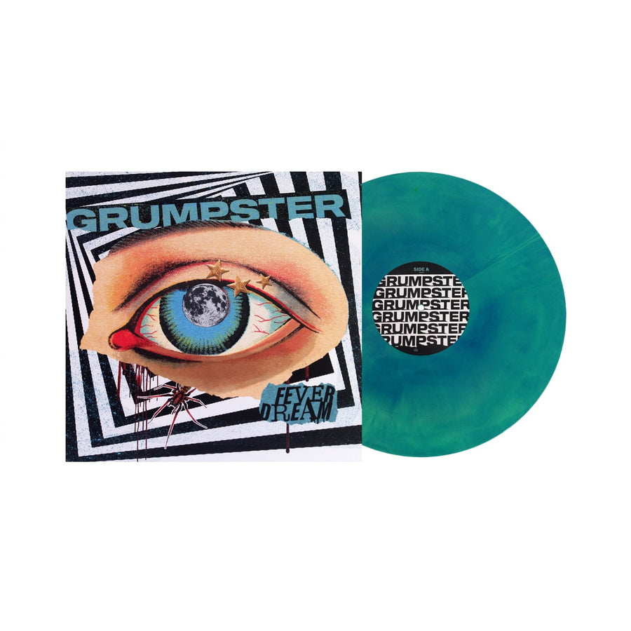 Grumpster - Fever Dream Exclusive Mint Green & Blue Galaxy Color Vinyl LP Limited Edition #1000 Copies
