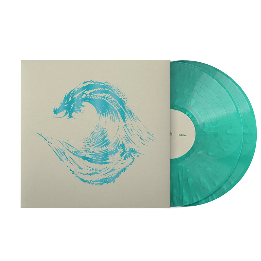 Guild Wars 2: End of Dragons Exclusive Limited Edition Sea Glass Color Vinyl 2x LP Record
