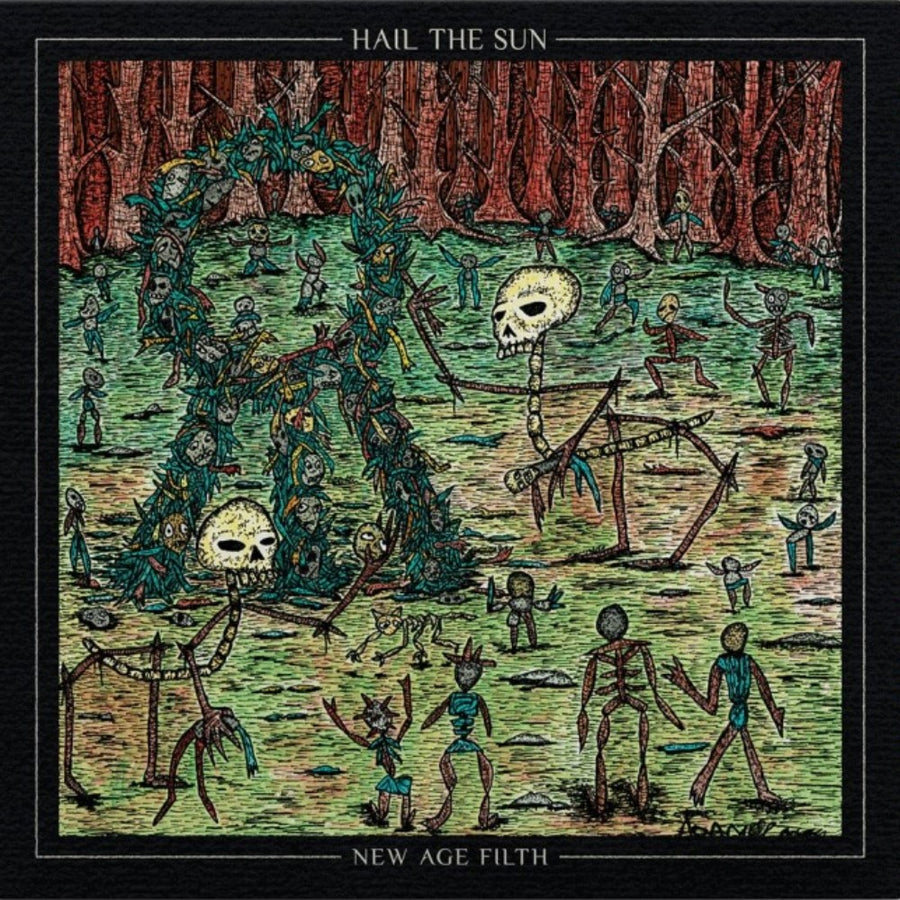 Hail The Sun - New Age Filth Exclusive Green/Brown/Yellow Splatter Color Vinyl LP Limited Edition #500 Copies