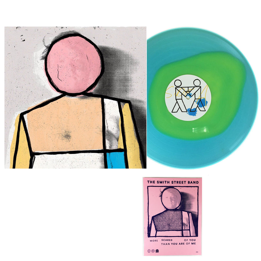 More Scared Of You Than You Are Of Me Exclusive Blue w/ Green Blob Vinyl Bonus Art Print Included