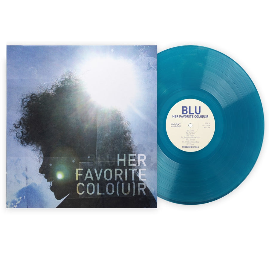 BLU - Her Favorite Colo(u)r Exclusive VMP ROTM Aqua Vinyl LP Record