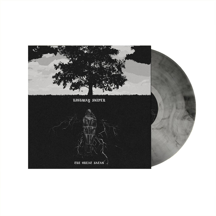 Highway Sniper - The Great Satan Exclusive Transparent Black/Silver Smash Color Vinyl 2x LP Limited Edition #300 Copies