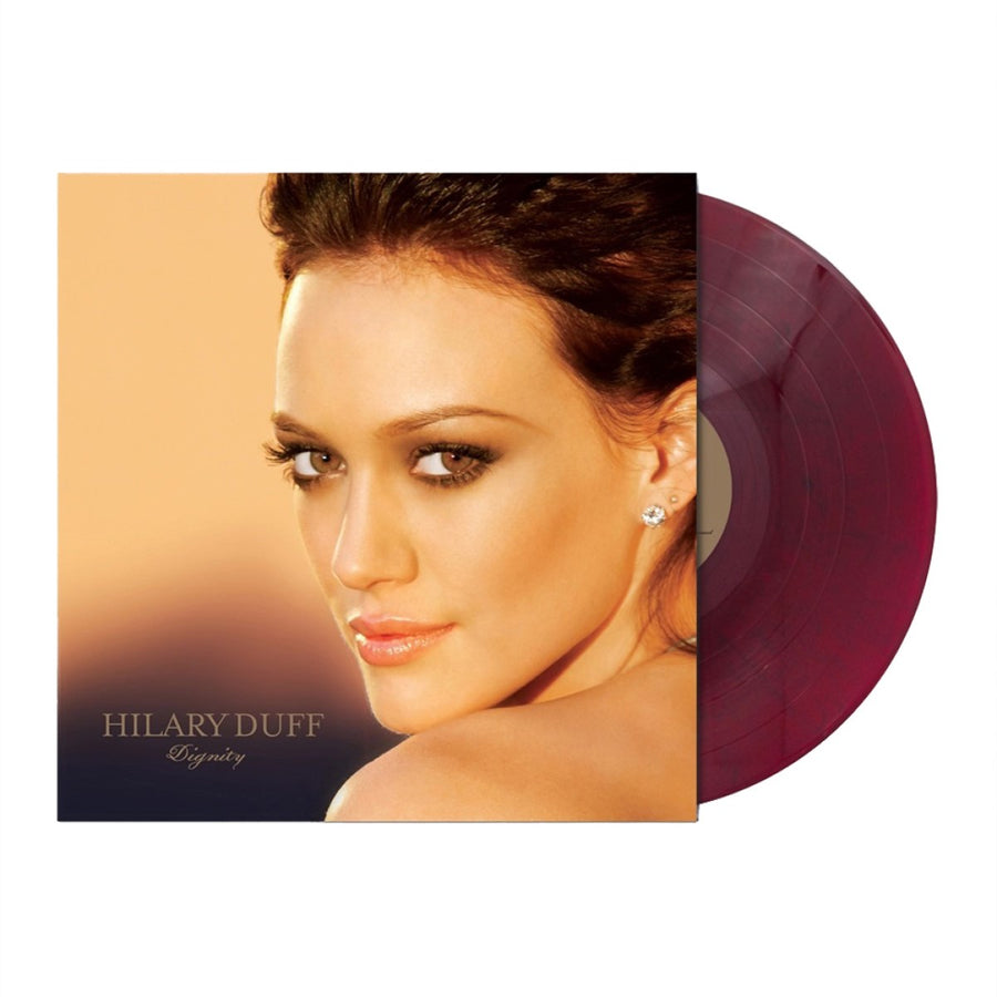 Hilary Duff - Dignity Exclusive Limited Edition Merlot with Black Swirl Color Vinyl LP Record