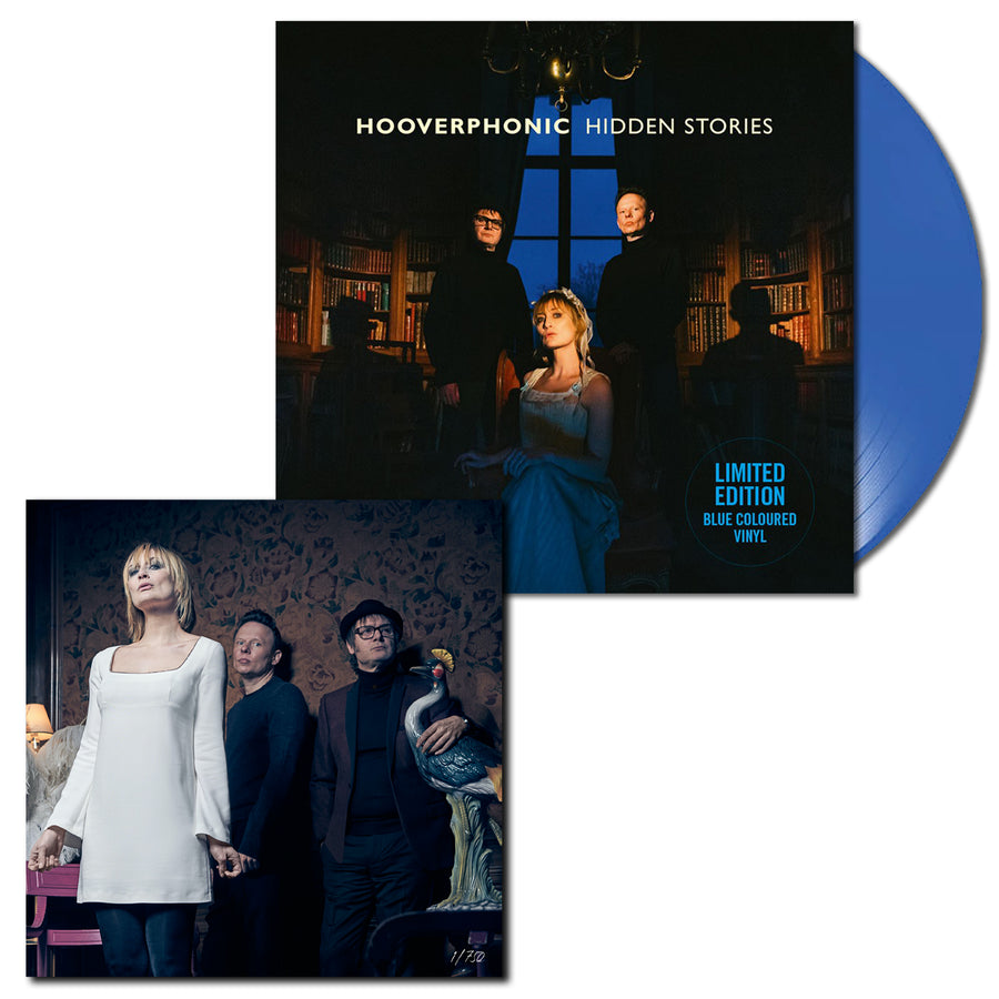 Hooverphonic - Hidden Stories Exclusive Blue Color Vinyl LP with Numbered Litho (Limited edition)